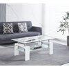 Masuta de Cafea Dalila  110x60x45 cm Alb picture - 1
