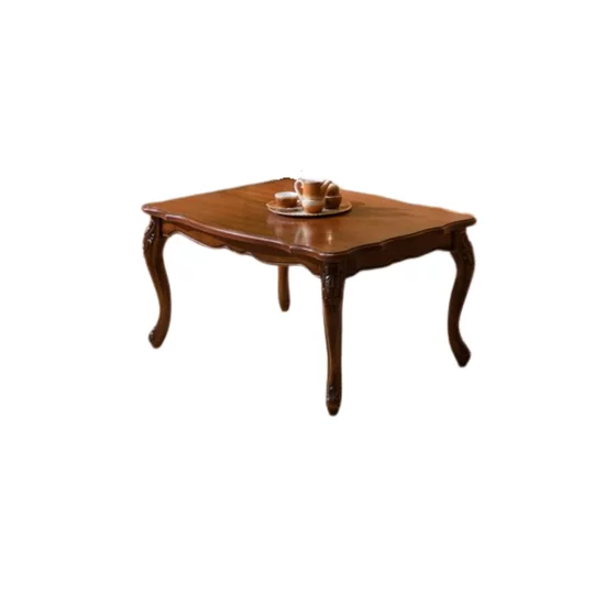 Măsuță cafea Rapsodi, dreptunghiulară, lemn masiv, 94x61x55 cm, maro picture - 4