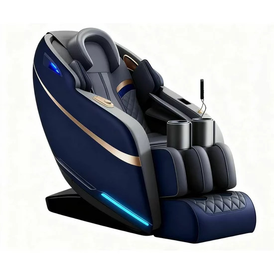 FOTOLIU MASAJ VD-8300 gravitație zero, funcție încălzire, bluetooth, role picioare, airbag complet, Controler tactil LED picture - 3