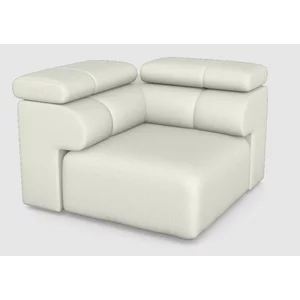 Modul de Colț Zurich C - Element de Legătură pentru Canapea Modulară 110x110 cm