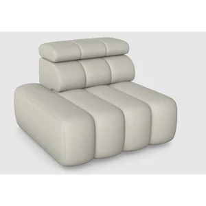 Modul Ottoman Zurich OTTL/OTTR - Element Terminal Canapea, 109x113 cm