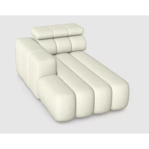 Modul Șezlong Zurich LL/LR - Element Terminal Ottoman pentru Canapea Modulară,  107x188 cm