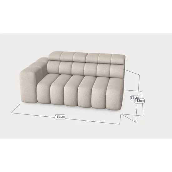 Modul Terminal Zurich 2A - Element Lateral Canapea, 182x113 cm picture - 4