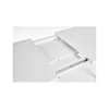 Masă Mozart extensibilă, blat rezistent, MDF laminat + lemn fag, 160-240x90x75 cm, alb picture - 4