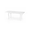 Masă Mozart extensibilă, blat MDF laminat, picioare lemn fag, 140-180x80x75 cm, alb picture - 4