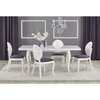 Masa Mozart Extensibila 140-180x80x75 cm Alba picture - 2
