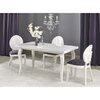 Masa Mozart Extensibila 140-180x80x75 cm Alba picture - 1