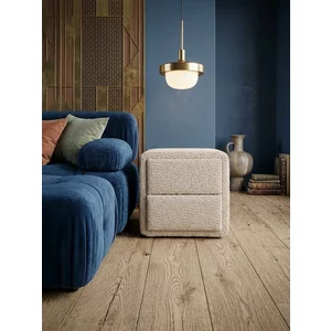 Noptieră Bella, design elegant, tapițerie catifelată, structură compactă, finisaj premium