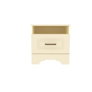 Noptiera Boston Cu Sertar  1S 50x45x52 cm Yvory