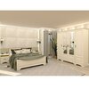 Noptiera Boston Cu Sertar  1S 50x45x52 cm Yvory picture - 3