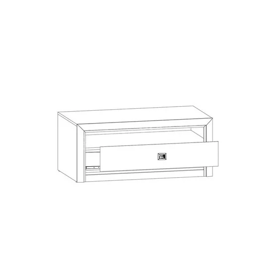 Noptiera koen II 58,5x40x44,5 h cm Pin Arizona /Stejar Nava picture - 5