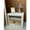 Noptiera koen II 58,5x40x44,5 h cm Pin Arizona /Stejar Nava picture - 3