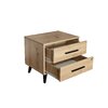 Noptieră Kos cu sertar spațios, design compact și finisaj cald, 53.5x41.5x44 cm, stejar picture - 2