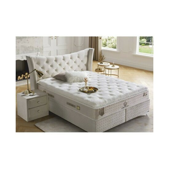 Noptiera Lincolin 57cm x 42cm x 53cm Bej picture - 4