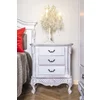 Noptieră Milly, 2 sertare, structură lemn masiv + PAL, design elegant, 61x41.5x67 cm, personalizabil picture - 3