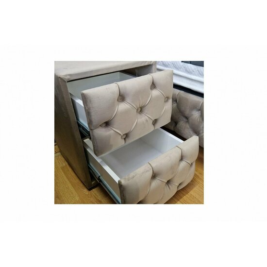 Noptiera tapitata  Dimmax 42x42x52 Stofa  Baby Face 02 picture - 2