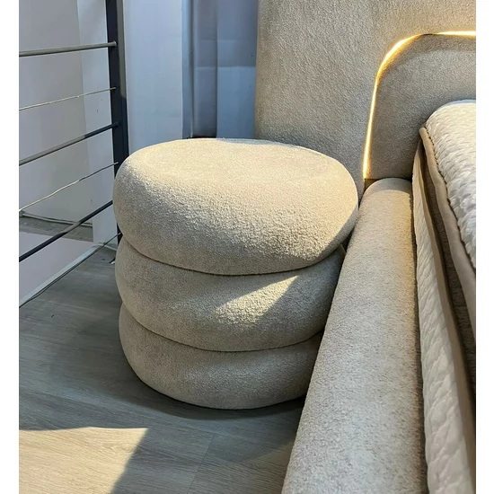 Noptiera Tosco tapițată stofă premium culoare Erato 03 picture - 5