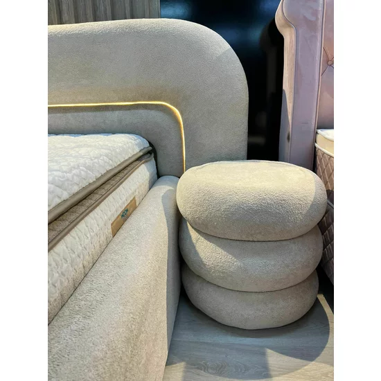 Noptiera Tosco tapițată stofă premium culoare Erato 03 picture - 4