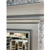 Oglindă White lus 60, ramă MDF elegantă și finisaj premium, sticlă securizată, 75x10.5x89.5 cm, frasin alb/pin argintiu picture - 2
