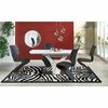 Masa Palermo Extensibila 140-180x80x75 cm Alba picture - 2
