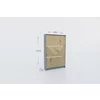 Pantofar Bristol 120, model vertical, structură PAL melaminat, spațiu eficient pentru încălțăminte, 120x80x17 cm, Alb picture - 3