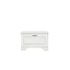 Pantofar Idento TUMBA SFK1B, design clasic cu spațiu de depozitare, PAL și MDF, 80x35x50 cm, alb alpin picture - 1