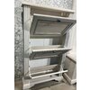 Pantofar White 3D 72.5x19x124 Frasin alb/ Pin Argintiu picture - 2