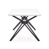 Masa Pascal 160x90x76 cm Alb-Negru picture - 4