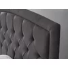 Pat Belek, gri inchis - 140x200 cm, confort superior, structură solidă, design rafinat picture - 3