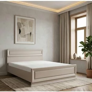 Pat Largo LOZ160 capatai simplu 160x200 cm culoare cashmire