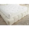 Pat + Saltea gratis Marshmallow , crem - 160/200 cu somiera rabatabila, lada de depozitare si tesatura premium picture - 3
