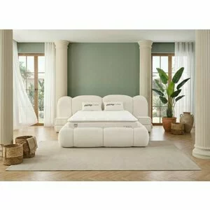 Pat + Saltea gratis Bella XL - 180x200 cm culoare personalizabila, saltea ortopedica