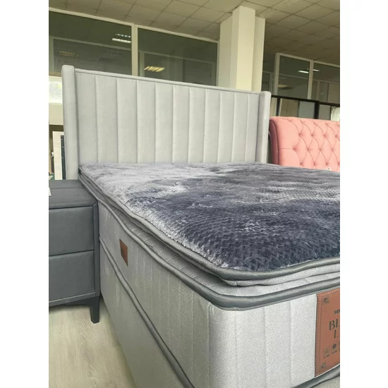 Pat + Saltea gratis Black Line, gri - 160x200 cm, micro-arcuri picture - 7