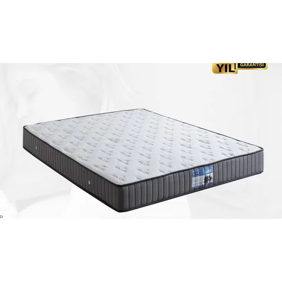 Pat + saltea gratis Carla, gri - 140x200 cm, capitonare moderna, spatiu depozitare, tesatura premium picture - 3