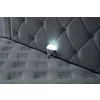 Pat + Saltea gratis  Sleep Maker, gri - 160x200 cm, structură durabilă, tapițerie premium, saltea ortopedică inclusă, design rafinat picture - 4