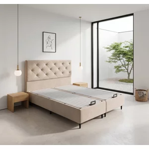 Pat Shine - 160x200 cm, culori personalizabile, somiera rabatabila si lada de depozitare