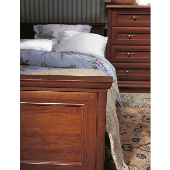 Pat Sonata, structură solidă, cadru MDF, PAL laminat, 160x200 cm, Castan picture - 4