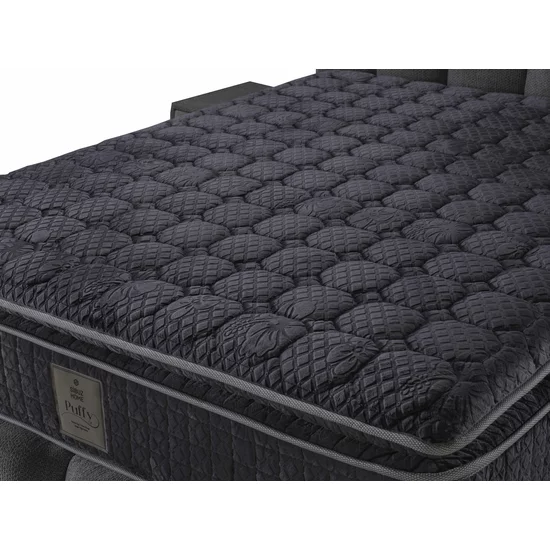 Pat tapițat cu Saltea Gratis,  Hermes 160x200 cm gri cu somieră rabatabilă, ladă depozitare picture - 3