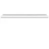 Poliță White 160, design minimalist, PAL melaminat rezistent, perfectă pentru rafturi suspendate, 160 cm, frasin alb/pin argintiu picture - 1