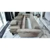 Canapea extensibilă Cora, culoare personalizabila - 230x100 cm, 3 locuri, ladă depozitare, stofă picture - 4