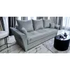 Canapea extensibilă Cora, culoare personalizabila - 230x100 cm, 3 locuri, ladă depozitare, stofă picture - 7