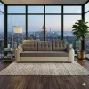 Canapea extensibilă Antonio, culoare personalizabila - 240x96 cm,cu tetiere reglabile și ladă, structură rezistentă picture - 1