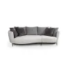 Canapea fixă Hariston Tip I, 2 locuri, 248x108 cm, confort ridicat, material rezistent picture - 1
