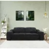 Canapea extensibilă Philadelphia, mecanism extensibil, structură lemn masiv, 255x110 cm, personalizabil picture - 18