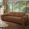 Canapea extensibilă Philadelphia, mecanism extensibil, structură lemn masiv, 255x110 cm, personalizabil picture - 1