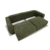 Canapea extensibilă Spike, ladă depozitare și spațiu de dormit 200x150 cm, spumă poliuretanică și arcuri sinusoidale, stofă rezistentă, 252x105x86 cm, personalizabil picture - 2