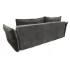 Canapea Vibe, extensibilă cu spațiu de dormit 195x146 cm, structură lemn masiv și PAL, spumă HR și arcuri, stofă kronos 22, 235x104x88 cm, gri picture - 6