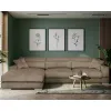 Coltar extensibil Salia, cu spațiu de depozitare, tapițerie premium, 330x200 cm, culoare personalizată picture - 2