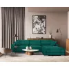 Coltar extensibil Salia, cu spațiu de depozitare, tapițerie premium, 330x200 cm, culoare personalizată picture - 3
