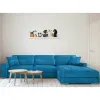 Coltar extensibil Salia, cu spațiu de depozitare, tapițerie premium, 330x200 cm, culoare personalizată picture - 5